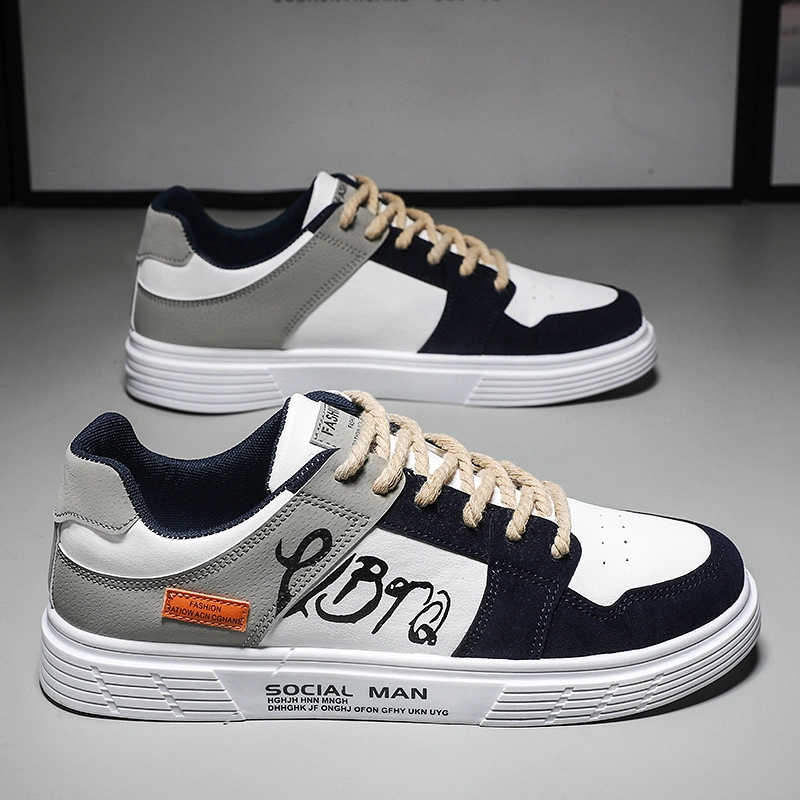 Chaussures décontractées pour hommes, mode pour adolescents, style de bande dessinée de designer, chaussures de skateboard, chaussures de course.