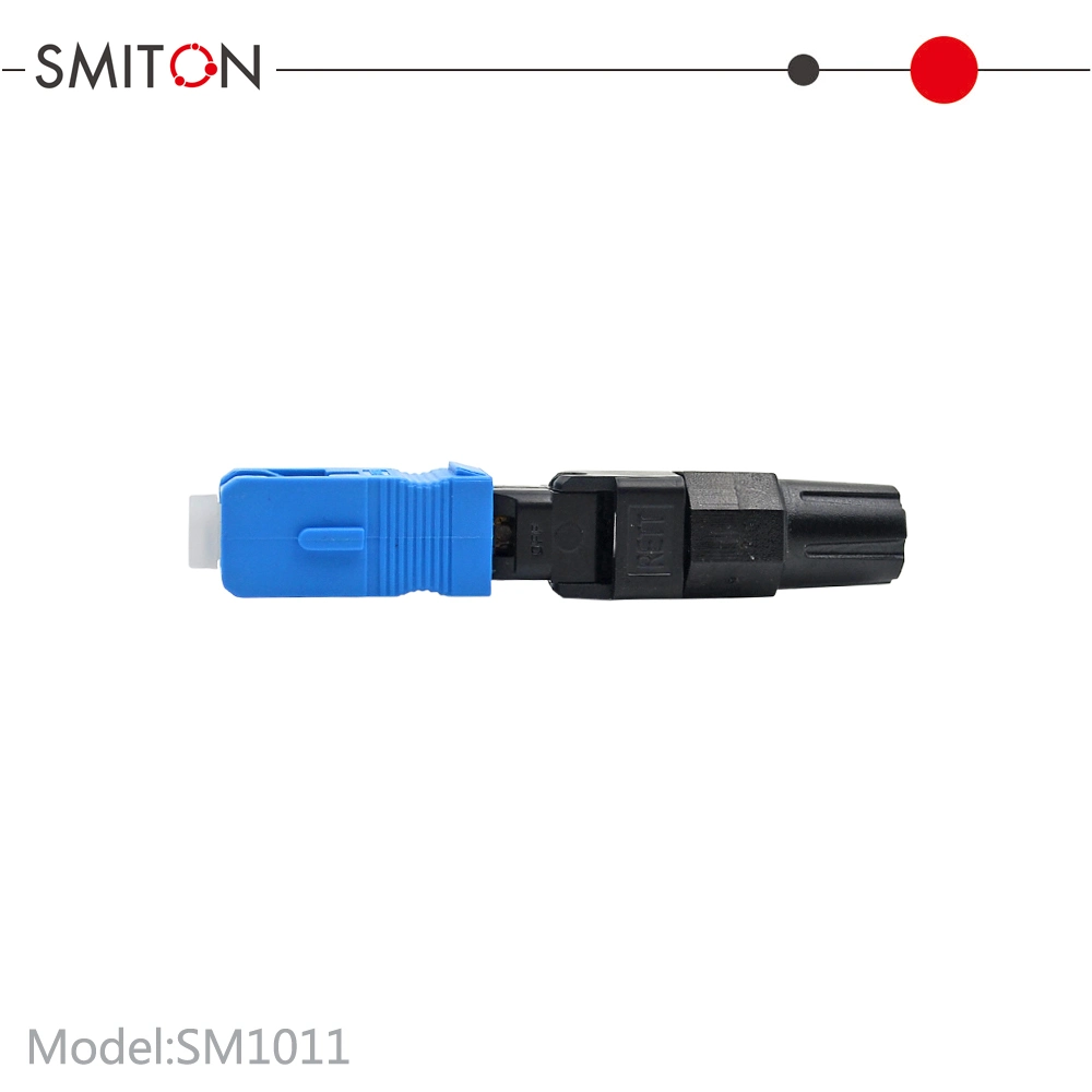 FTTH Sc Upc APC Fiber Optical Fast Quick Cable Connector