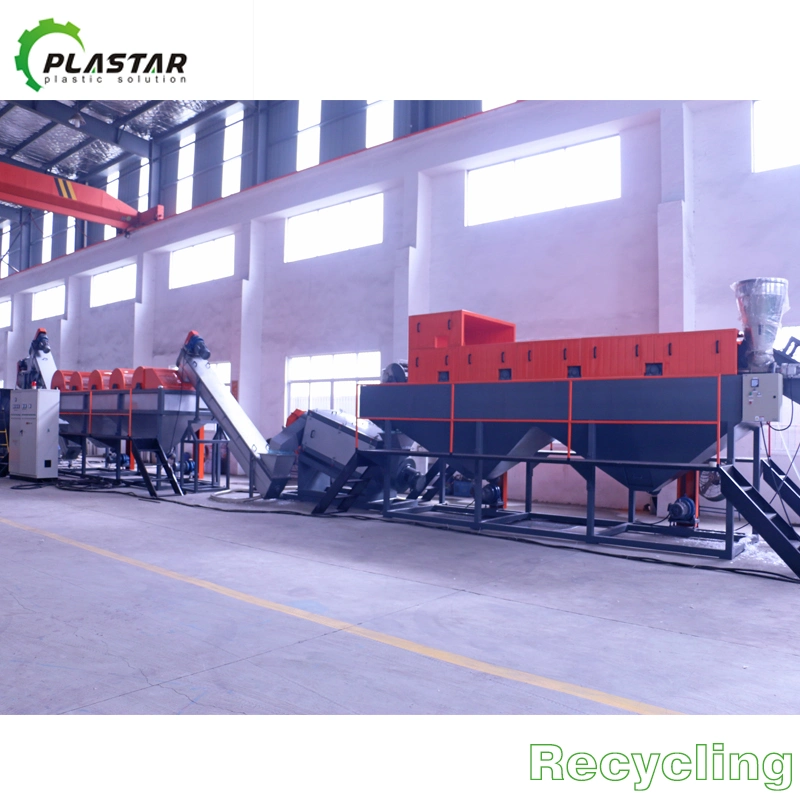 500kg/H Plastic Bottle Recycling Machine Waste Pet Bottle Recycling Line