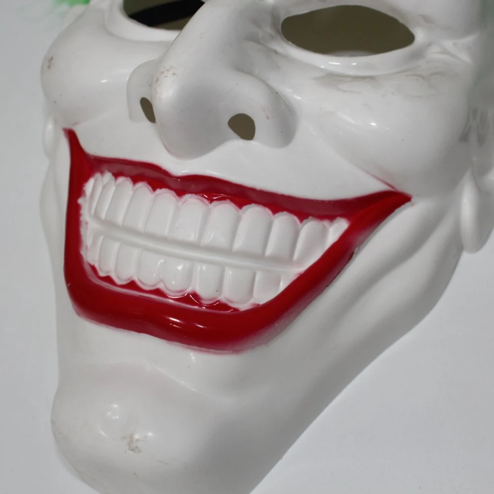 Manufacturers Wholesale/Supplier Green Hair Clown Mask Costumes Party Masks Scary Role Play Halloween Masks