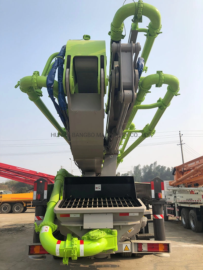 Construction Machinery Concrete Equipment Zoomlion 52m Concrete Placing Boom Beton Pump Machine Used Concrete Pump Truck