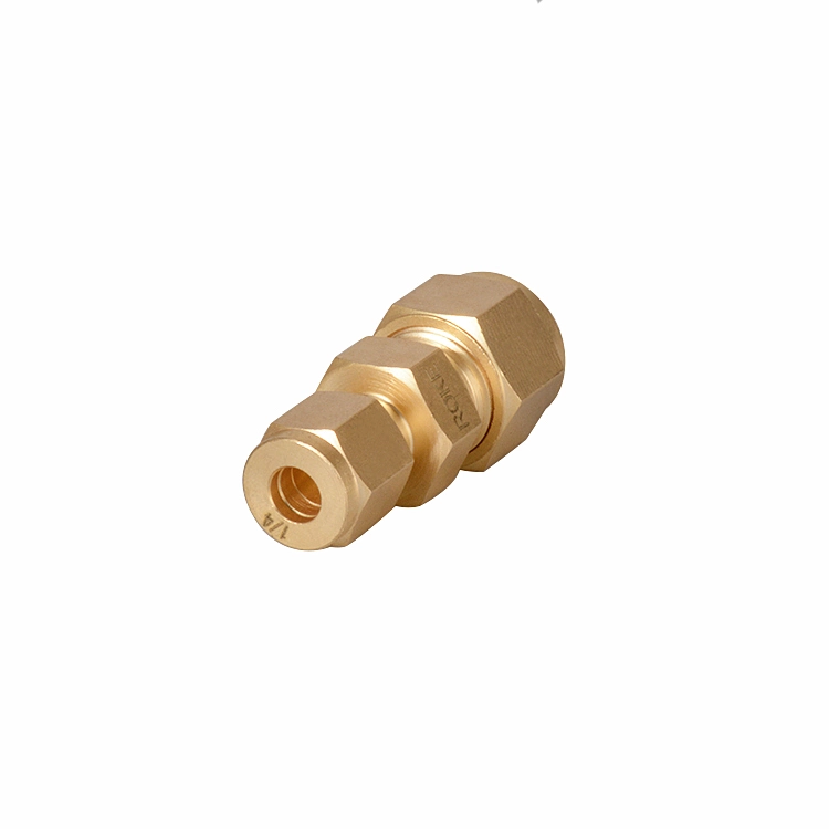 Brass Double Ferrules Metric Tube Fittings 2mm to 38mm Reducing Unions