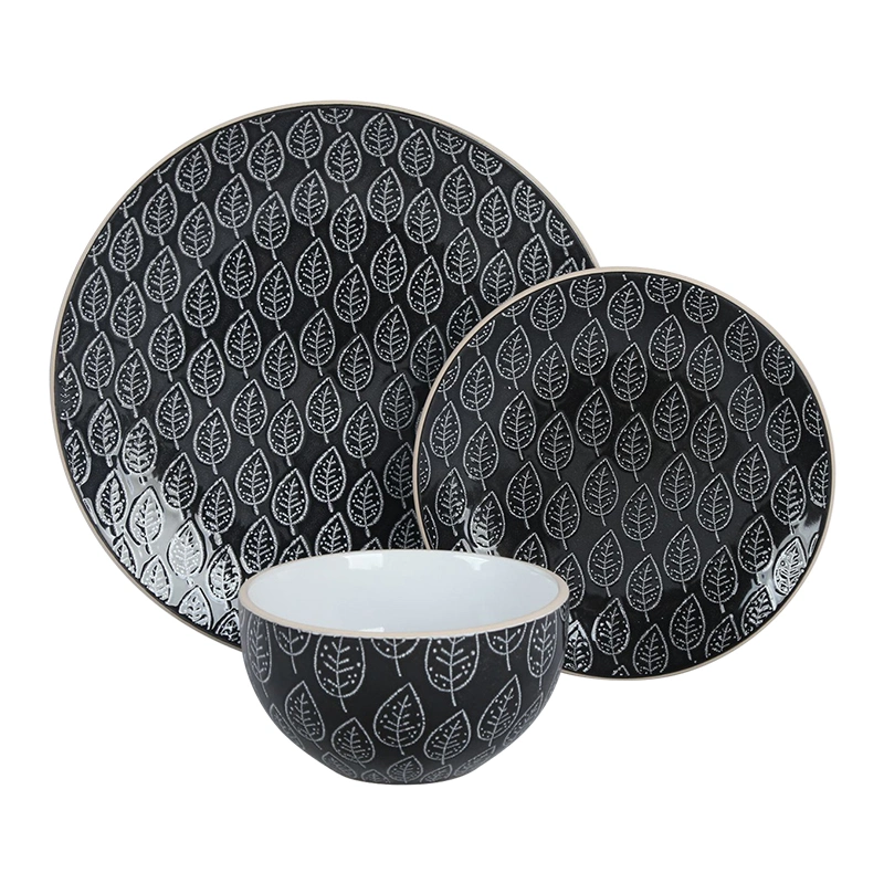 Happy Go Stoneware High quality/High cost performance  Ceramic Tableware Dinner Set