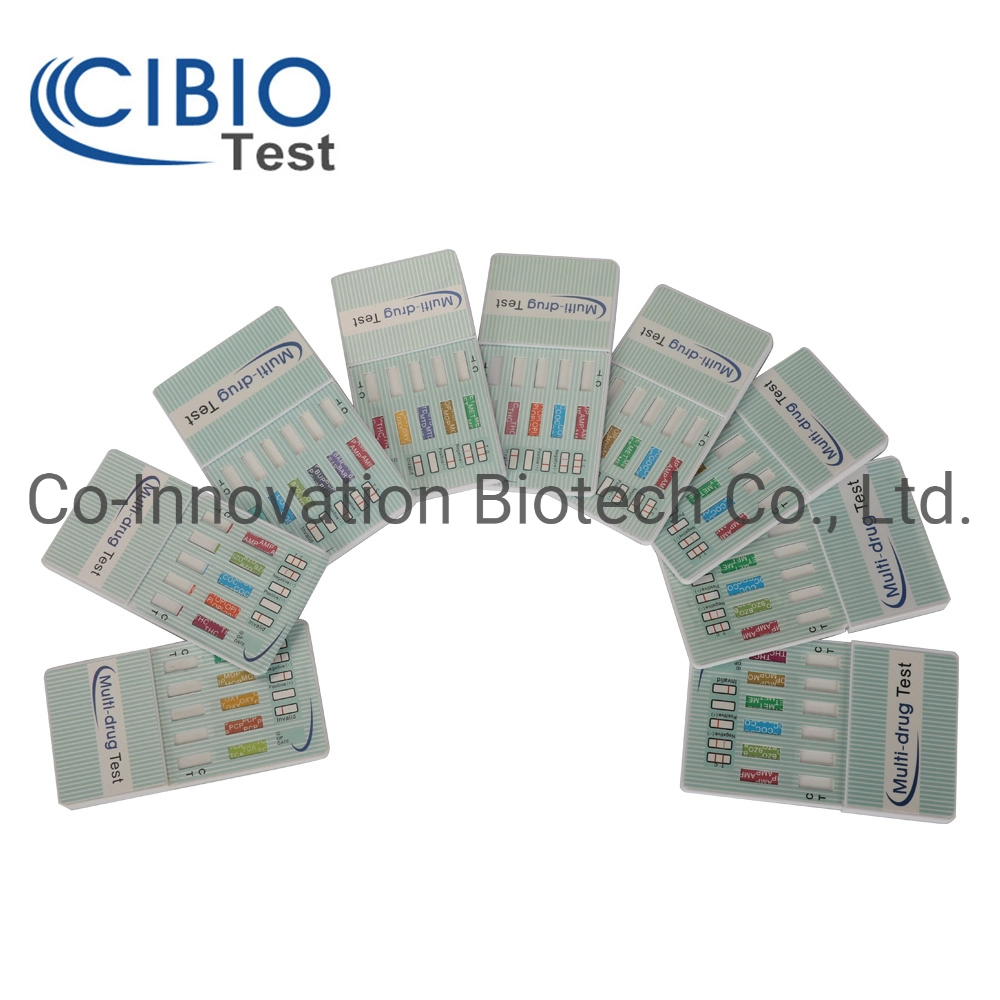 Instant Multi Drug Test Dip Card 25 حزمة من كل منها