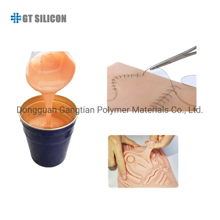 Simulation Skin Raw Material Liquid Silicon Rubber