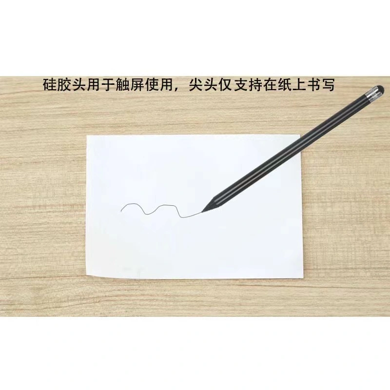 Promotional Stationery Factory Wholesale/Supplier Bulk Customized Logo Design Standard Black Wood Hb 2b