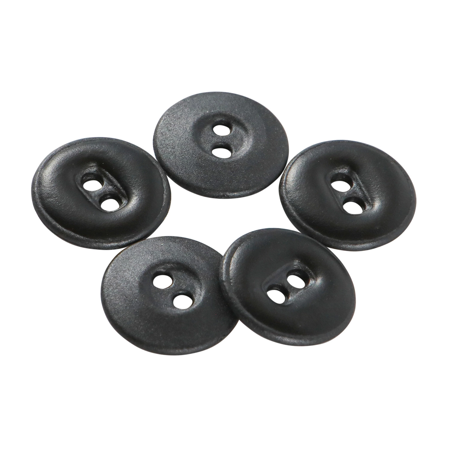 Garments Tracking Group Reading Icode Slix Chip Waterproof Plastic RFID Button Tag with 2 Holes