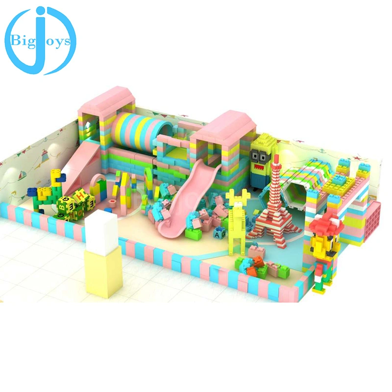 Children Indoor Plastic Small Indoor Playground Amusement Park Naughty Fort