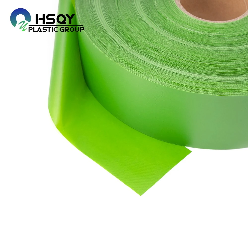 Different Colors Customization Plastic Decorative Material Fence Sheet Green Color PVC Rigid Film Roll for Making Artificial Tree