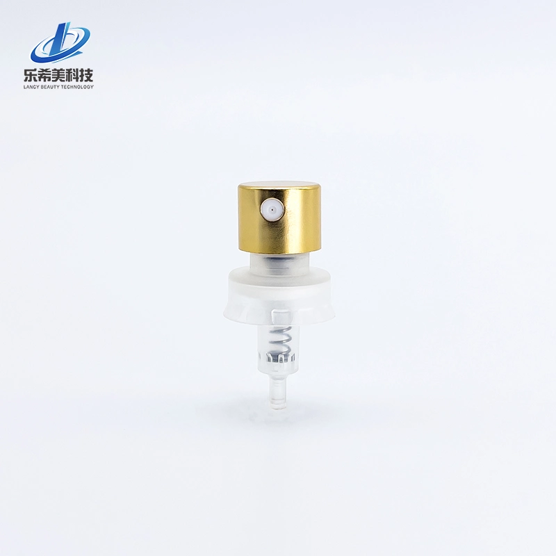 18/410 Aluminium Perfume Mist Pump Spray Cosmetic Packaging with Glass Bottle Plastic Bottle No Screw on Press on Bottleneck