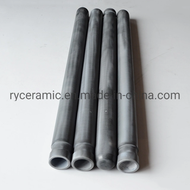 industrial Sintered Silicon Nitride Thermocouple Tube for Aluminium Alloys Casting