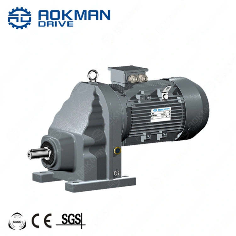 Aokman Output Flange Type Gearbox Small Helical Gearbox