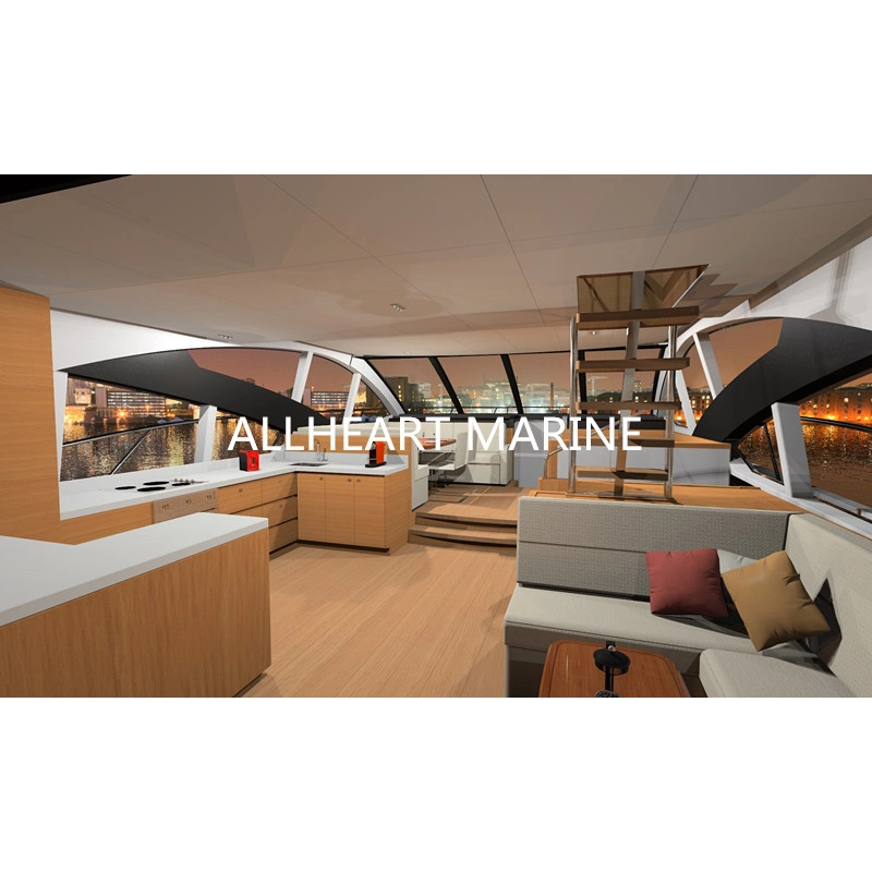 Bateau de passagers en aluminium professionnel 14m Catamaran Ferry de Allheart Marine