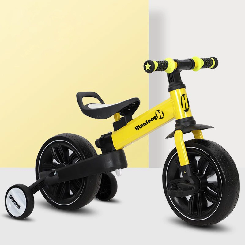 2022 Huti Kids Balance Bike Foldable Portable Kids Push Bike 3 in 1