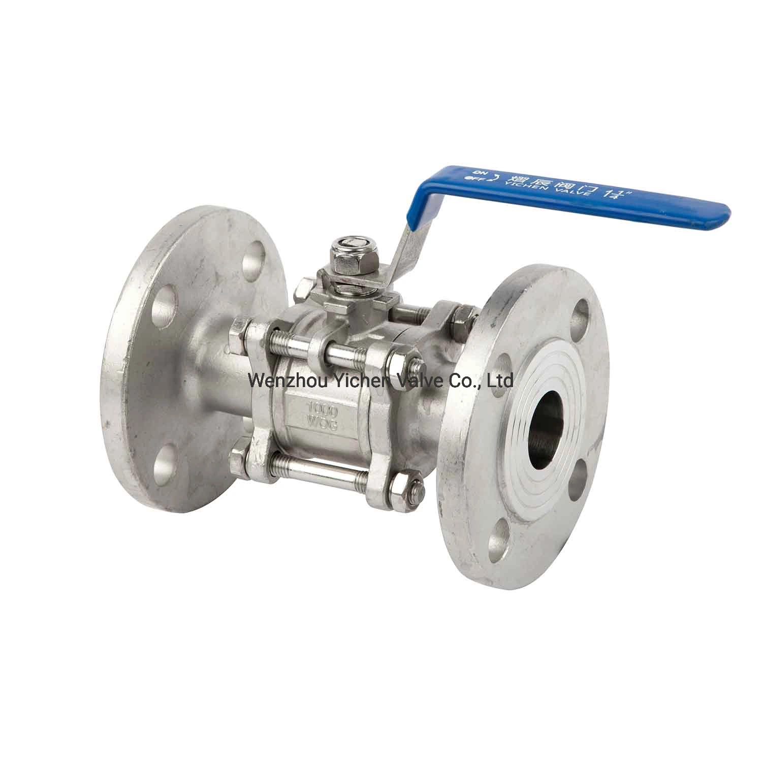 3PC Flanged End Ball Valve JIS 10K