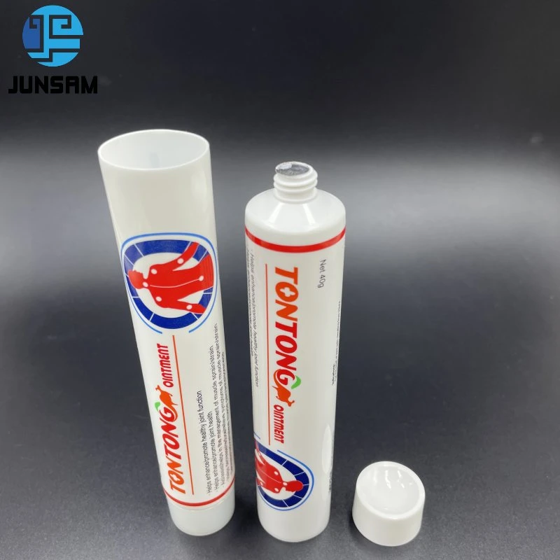 HDPE Plastic Tube for Medical Packaging Muscle Sprain Ointment Container