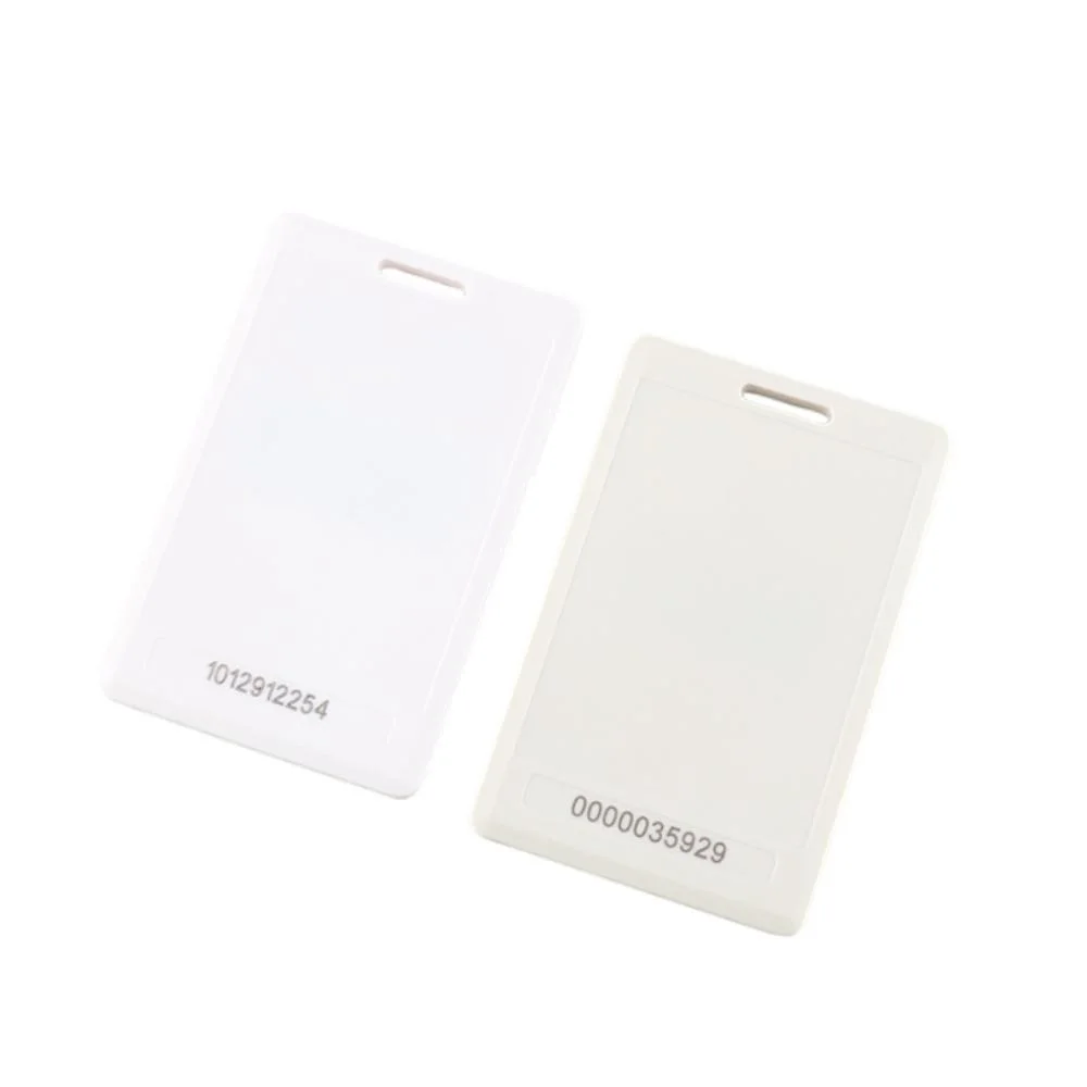 Hot Selling 2.4G Active Battery RFID Plastic ID Card for Employee Control System