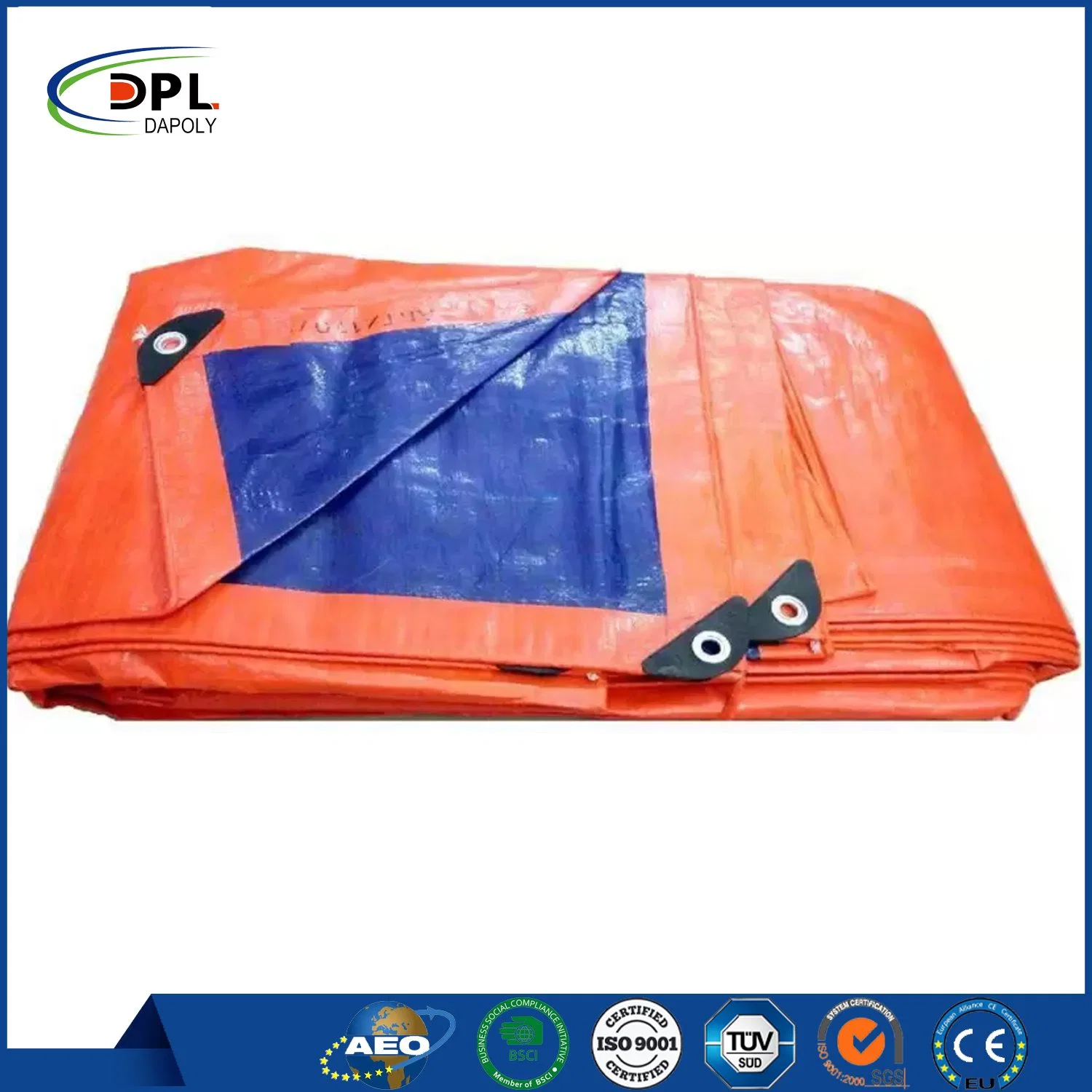 PE Tarpaulin 100% Wasserdicht Hochwertige LKW-Abdeckung Cargo Cover PE Kunststoff Tarp Hersteller Größe und Preis PE Tarpaulin Blatt Der Verkäufe