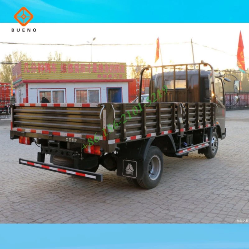 Sinotruk HOWO Right Hand Driving Flatbed Cargo Truck