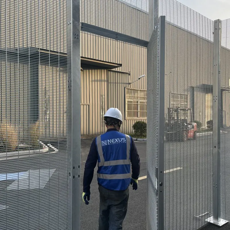 HOCHBAU Baustelleneinhausung Sicherheitsschutz Leitplanke /Kettenglied/358wire Mesh/Farm Geländer