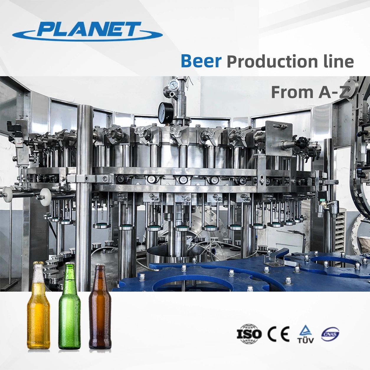 5000bph Automatic Glass Bottle Wine Alcoholic Beverage Processing Plant Equipment Liquor Drink Whisky Vodka Beer Production Line Filling Making Bottling Machine