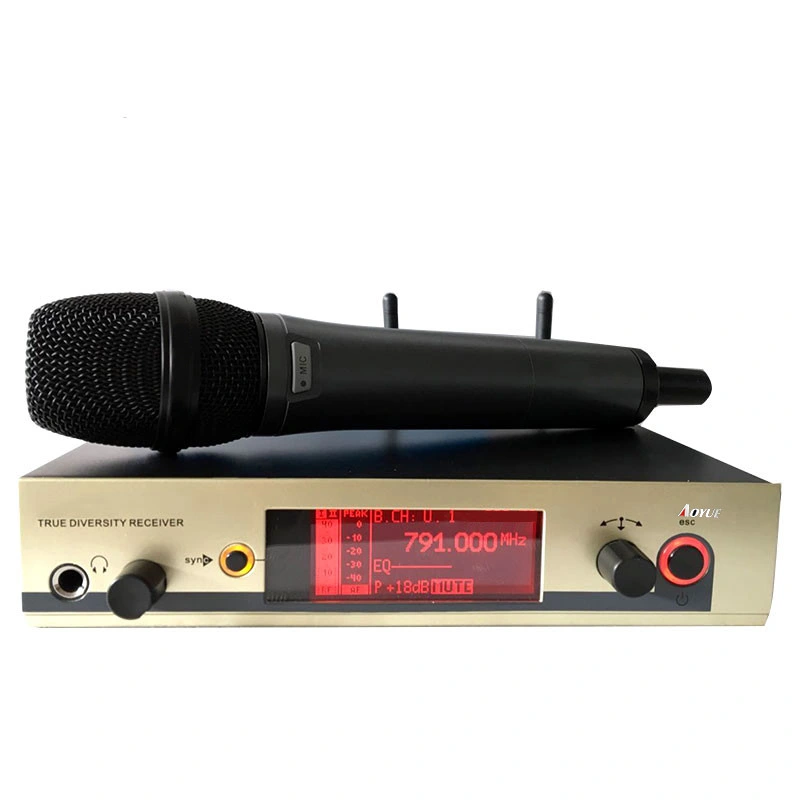 580-870MHz True Diversity UHF Wireless Microphone Professional Wireless Microphone Professional UHF