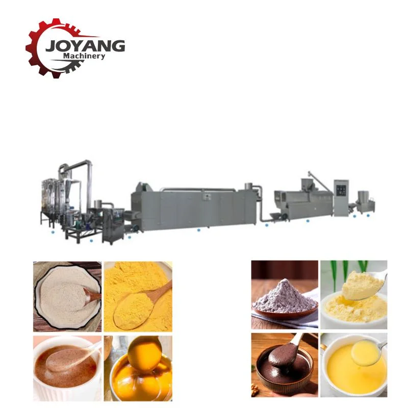 Nutritional Rice Grain Powder Baby Food Production Extruder