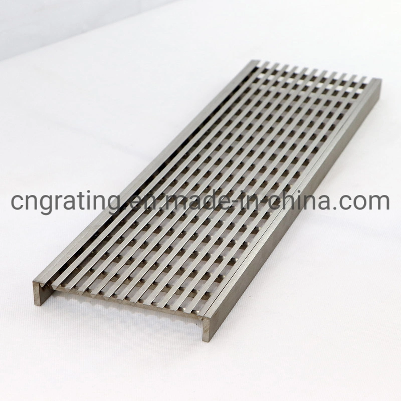 Stainless Steel Heelguard Wedge Wire Grate  External / Internal Pathway  Trench Drain  Cover Shower Kit Grating Drainage