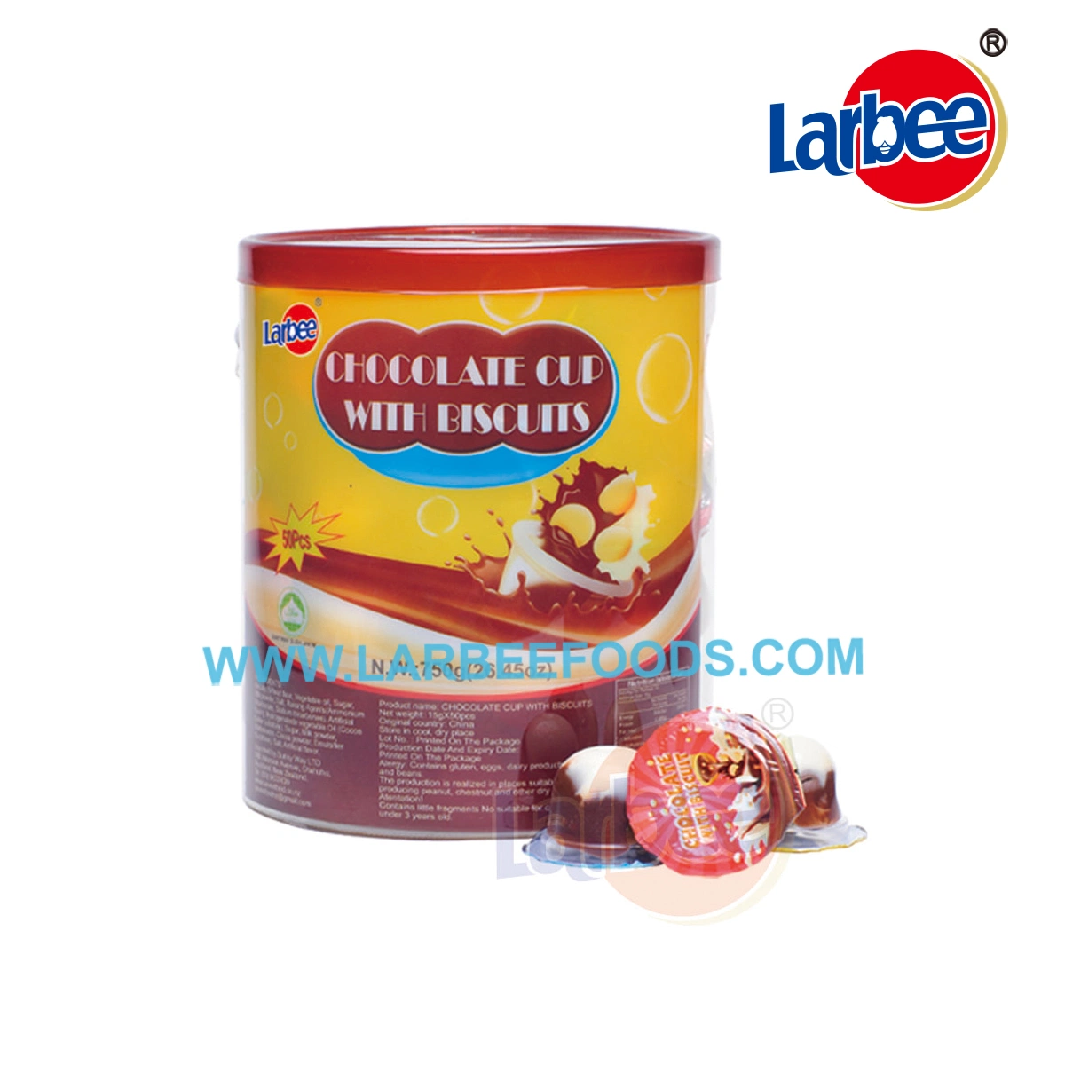 Wholesale 15g Biscuits Chocolate From Larbee Factory with Halal Certificate