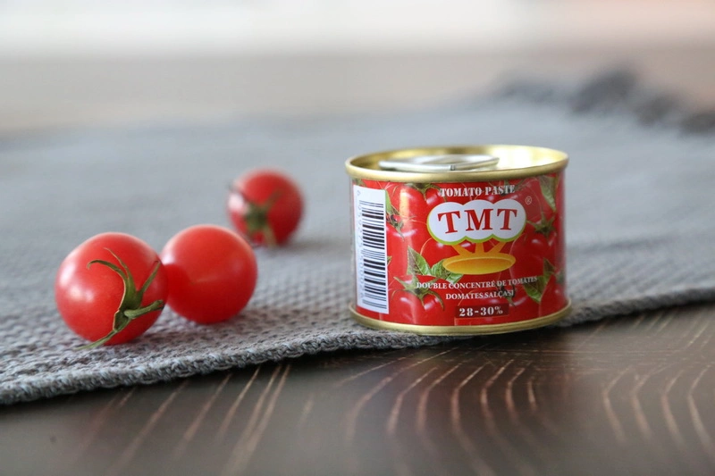 Especificação de Molho de Tomate em lata 70g-4500G OEM