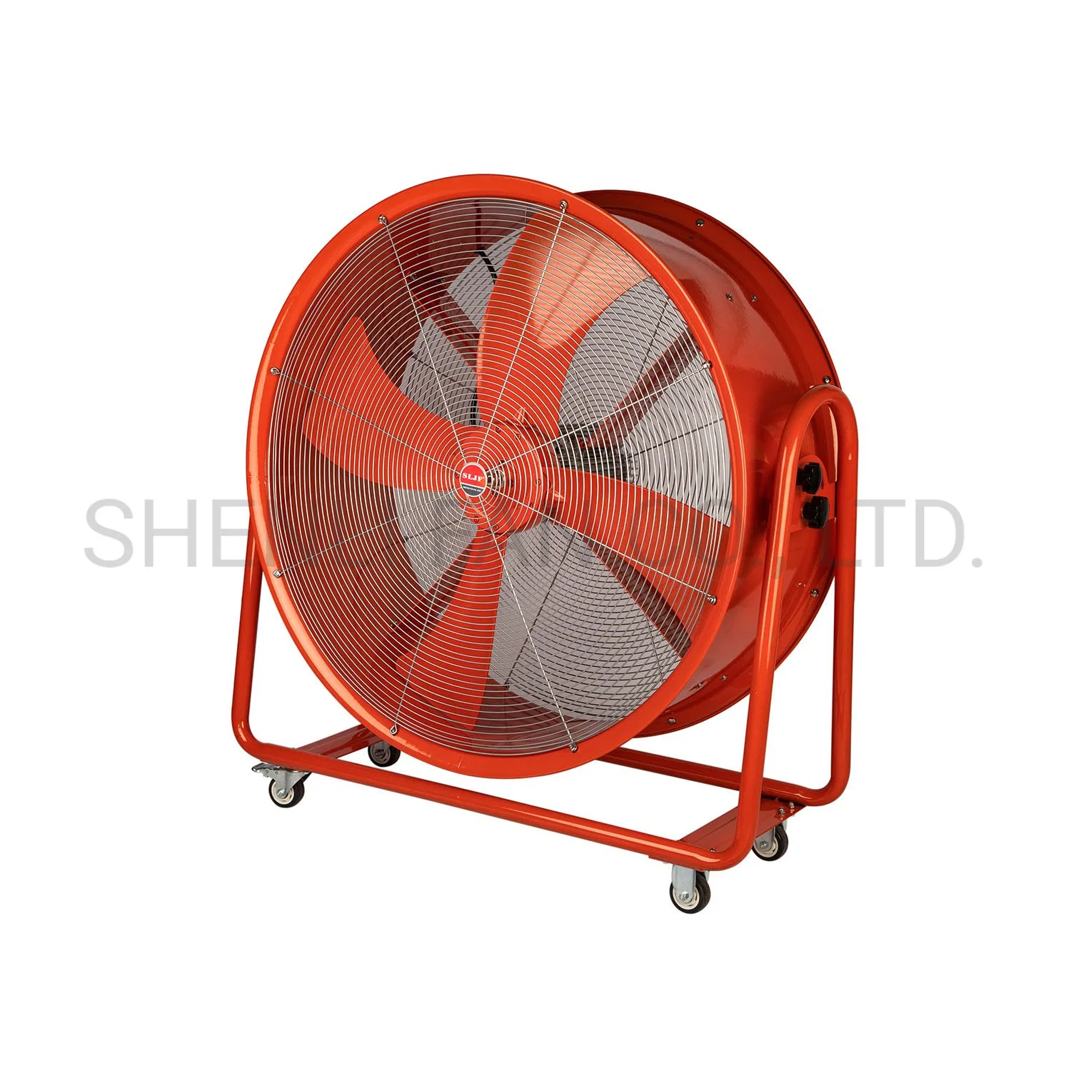 Quatre Blade 600-900mm ventilateur industriel avec de puissants flux d'air du moteur de 100 % de cuivre