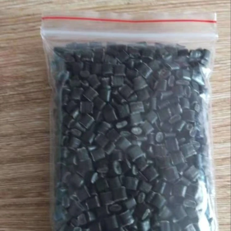 Plástico de polietileno de alta densidad HDPE Pellet PE100 calidad de tubería Negro Color virgen materias primas recicladas HDPE Gránulos Polietileno Precio