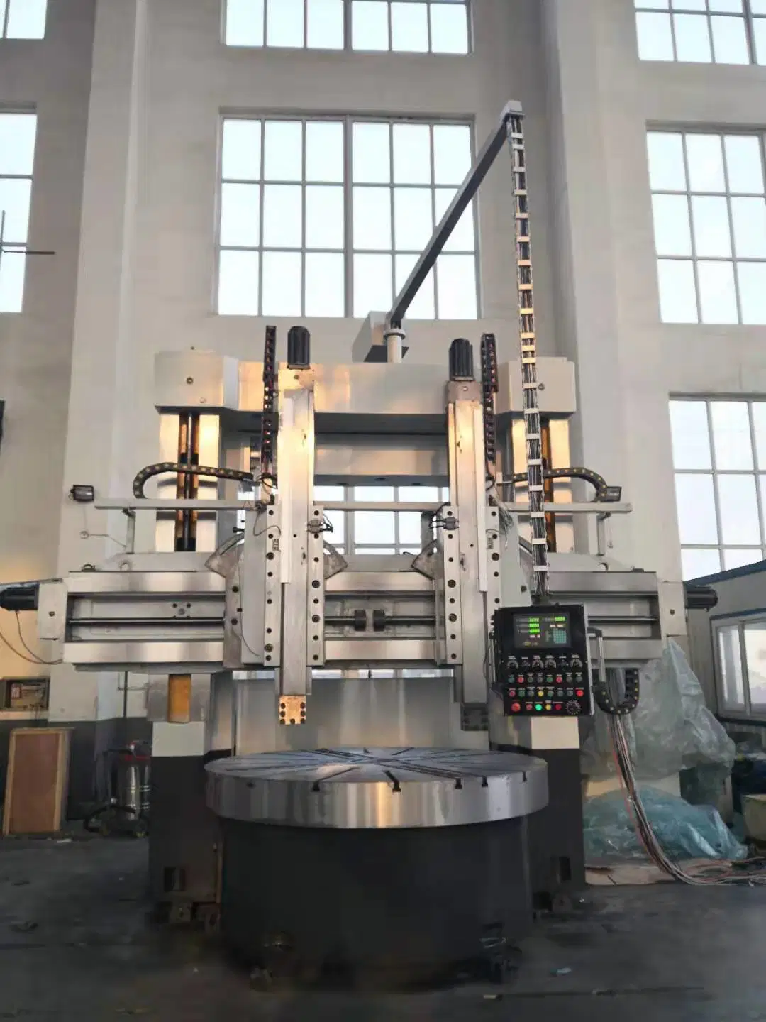 DVT5225 double column vertical lathe machine