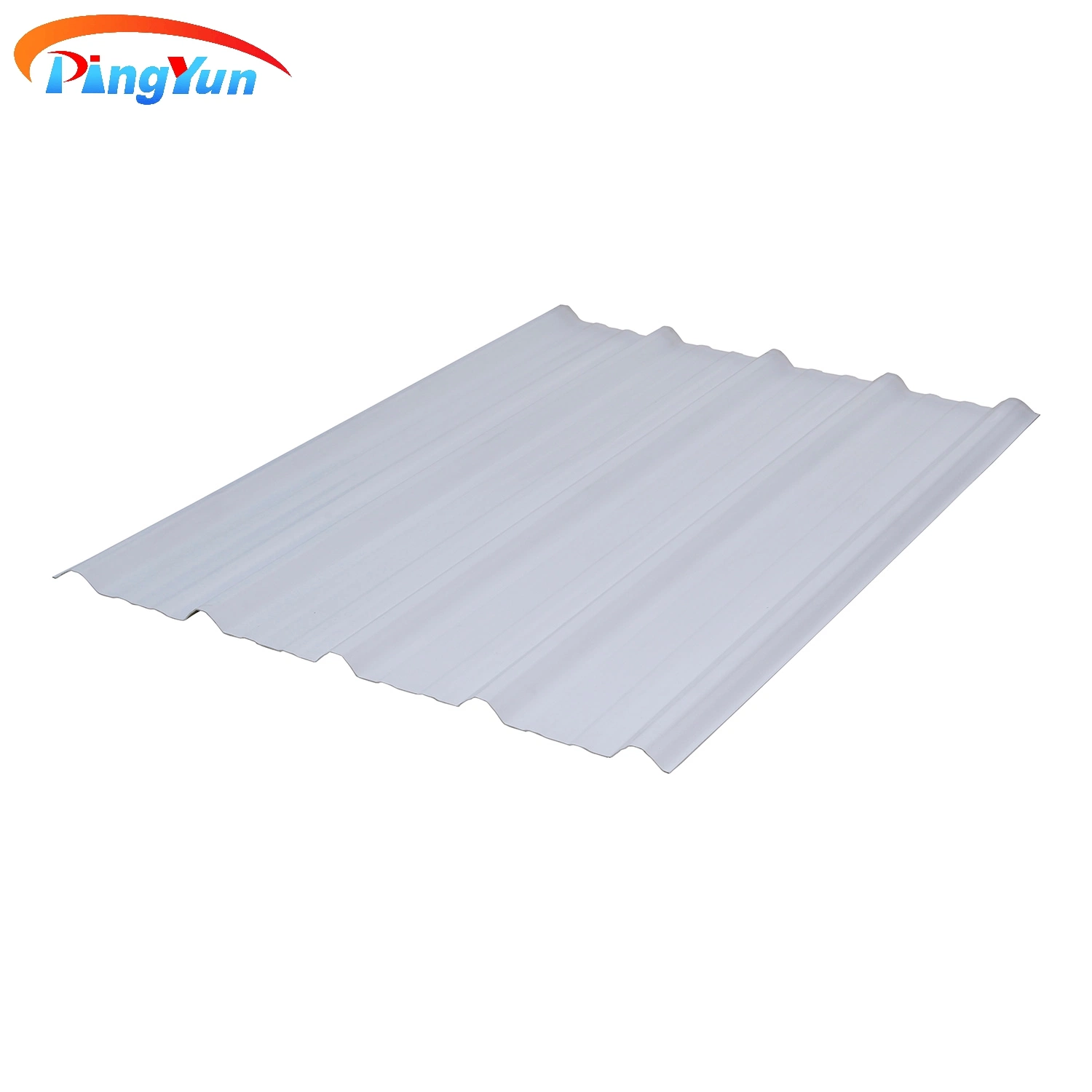 Trapezoidal Style ASA PVC Roofing Sheet PVC Plastic Roof Tile for Farm House