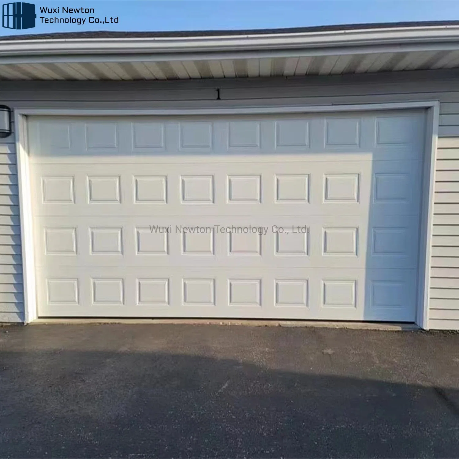 Automatic Lift Overhead Sectional Doors Pedestrian Double Car Garage Gates Residential