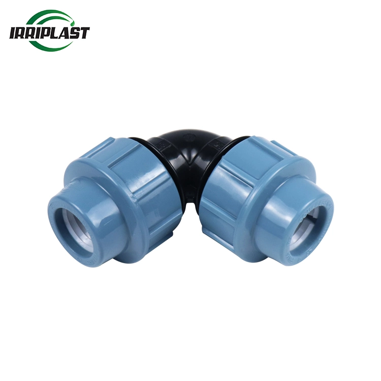 Elbow ISO17885 Standard Pn10 HDPE Compression Fittings Push Fit Pipe Fittings