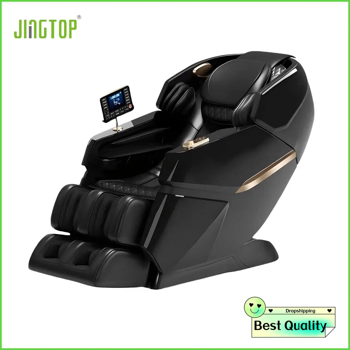 Jingtop Electric Zero Gravity Body Care 3D 4D Automatic Deluxe Ghe Massage Chair with Kneading Foot Massager