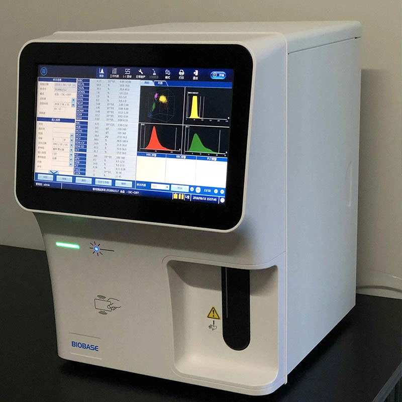 Pruebas de sangre medicina Biobase 5 Piezas Precio Analizador automático de hematología