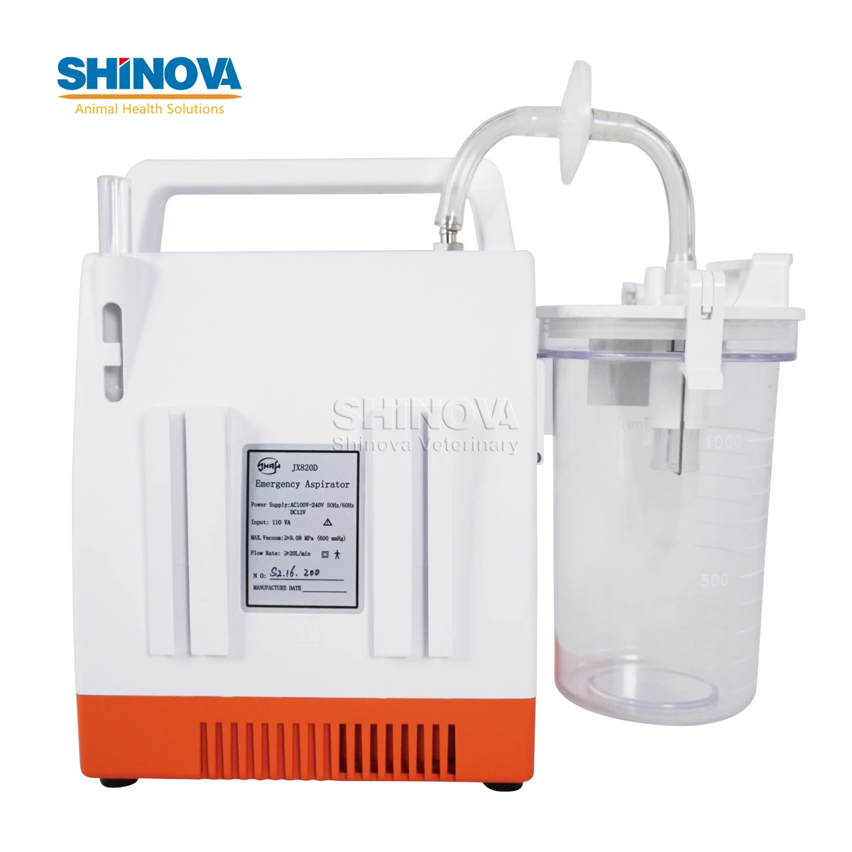 Veterinary AC/DC Emergency Suction Unit (JX820D)