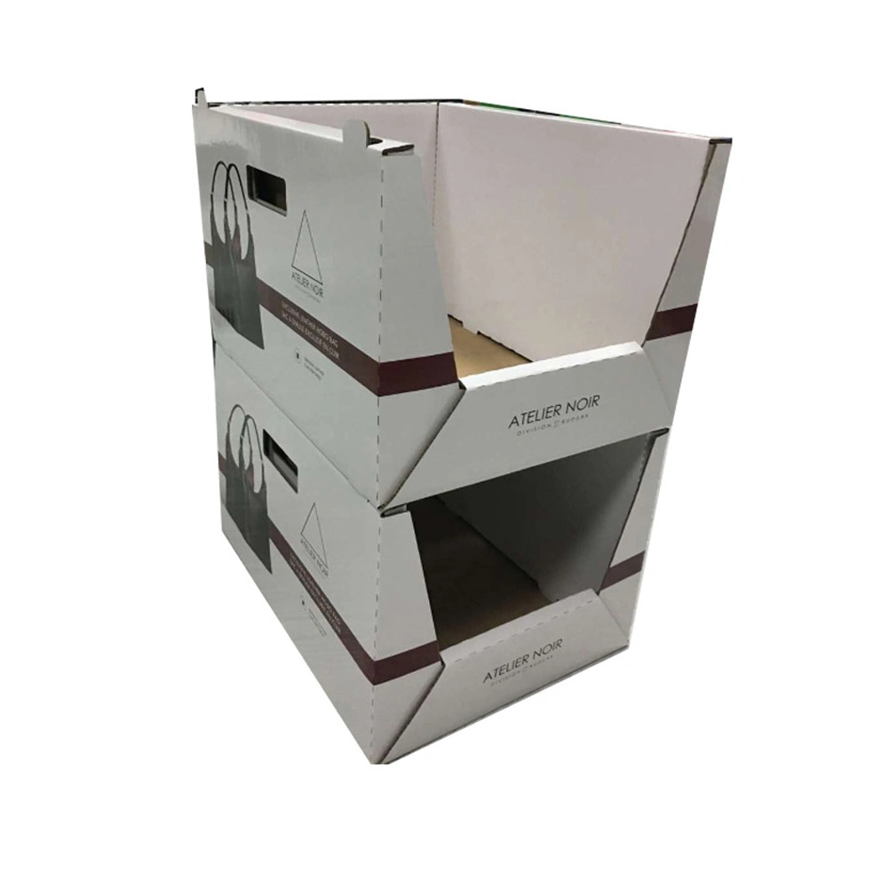 Corrugated Double Wall Packaging Stacked Display Box