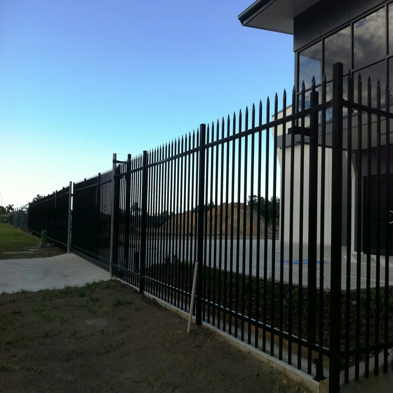 La fabricación de la fábrica de acero/ valla del jardín de Metal Baranda balaustrada de la Escalera de acero /home, la seguridad valla de acero