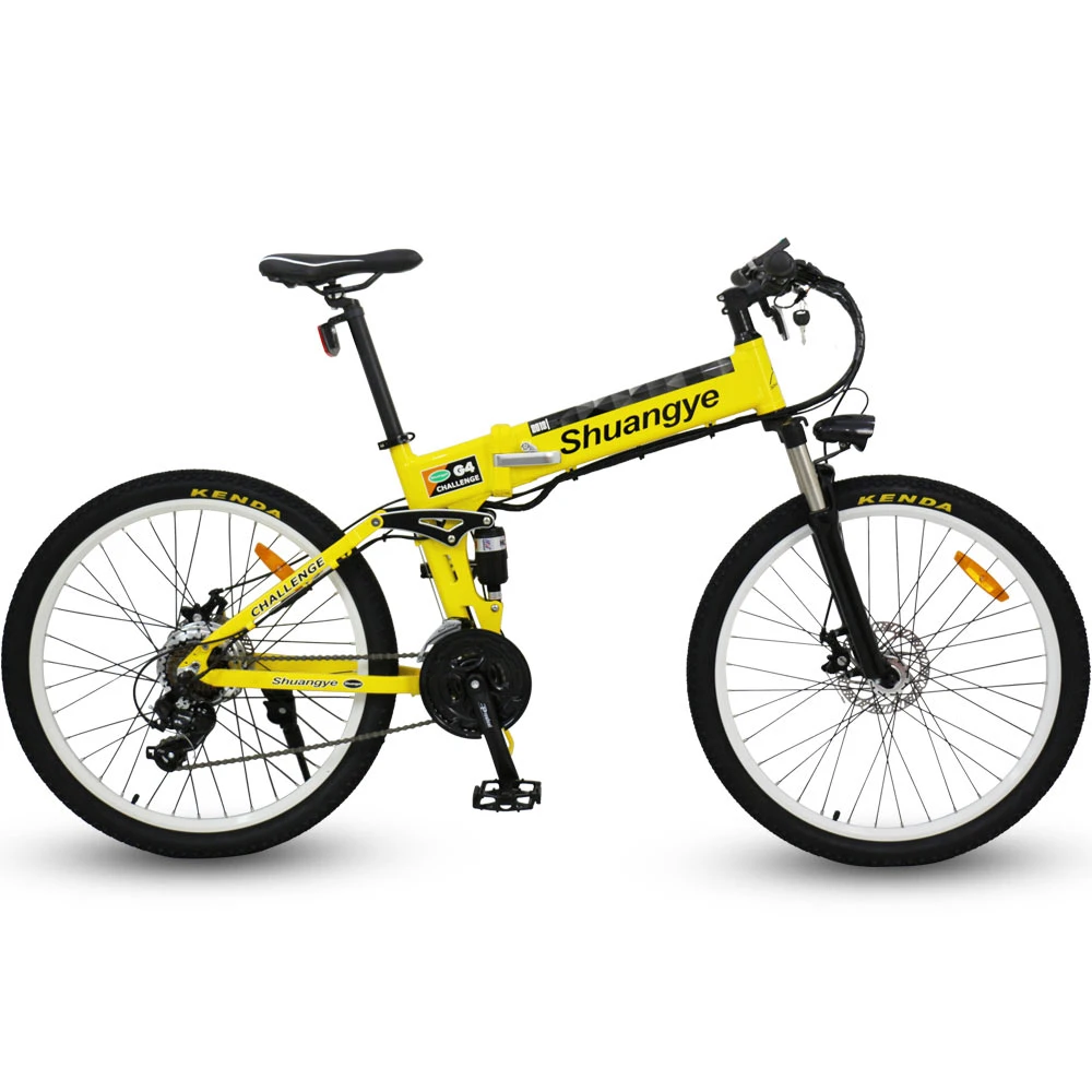 Zhuhai China 26" Hotebike Shuangye ou OEM Montagne Vélo Pliant Vélo électrique