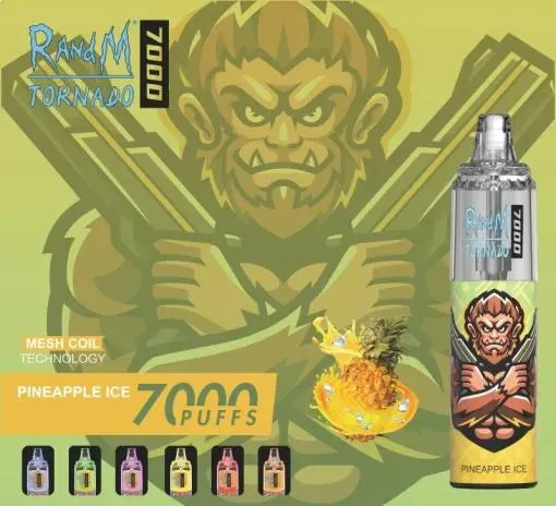 Producto exquisito Randm cigarrillo electrónico 7000 inhalaciones 9000 Puff me Vape Vaper mayorista OEM mayorista I Vape