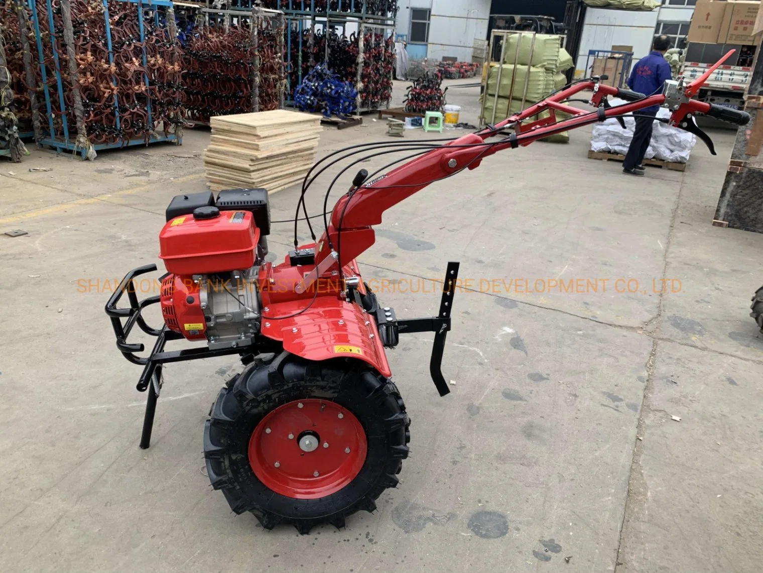 Machines agricoles Mini Power Tillateurs agricoles cultivateur rotatif Power Weeder