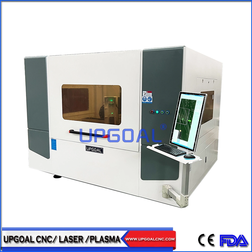 Small 1000W Full Enclosed Fiber Laser Cutting Machine for Carbon Steel/Stainless Steel/Galvanized Sheet with Raytools Auto Focusing Head 1300*900mm
