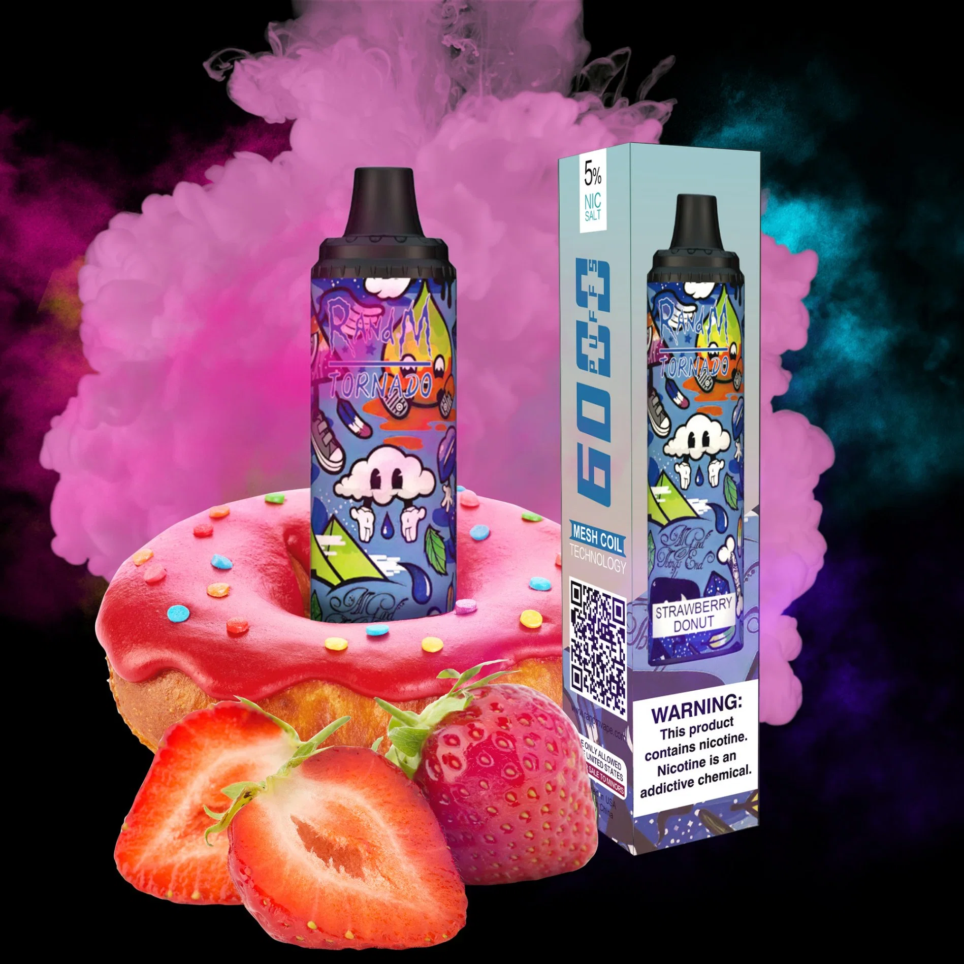 Fumot Randm Tornado 6000 Puffs with 30 Flavors