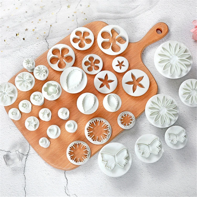 Silicone Decorating Cake Fondant Tools Set