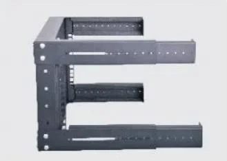 Jamanet 9u Eia Adjustable Depth Wall Mount Server Open Rack Network Frame