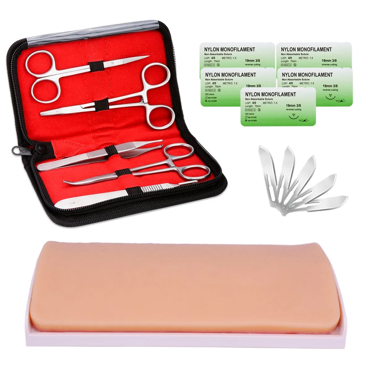 Arch Shape Non Wound Suture Practice Kits Suture Training Model Kit