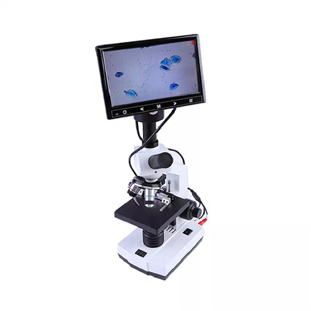 Top Sale 7 Inch LCD LED Digital Veterinary Animal Semen Sperm Ovulation Observation Analyzer Veterinary Microscope